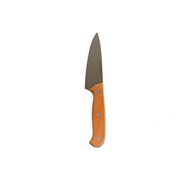 D&k kochmesser, mit griff aus buchenholz, 26,5 cm