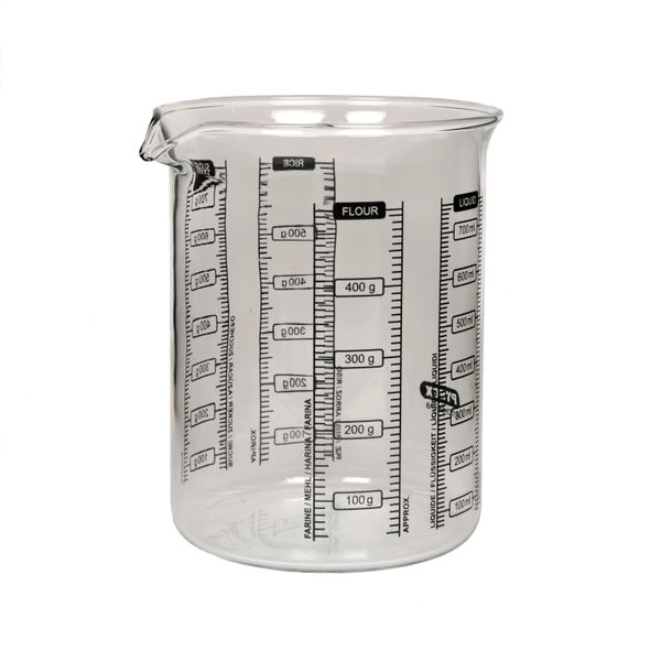 Messbecher, glas, 750 ml