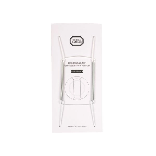 Wandtellerhalter, 23 bis 28 cm