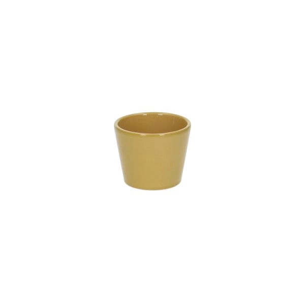 Übertopf, steingut, gelb, ø 7 cm