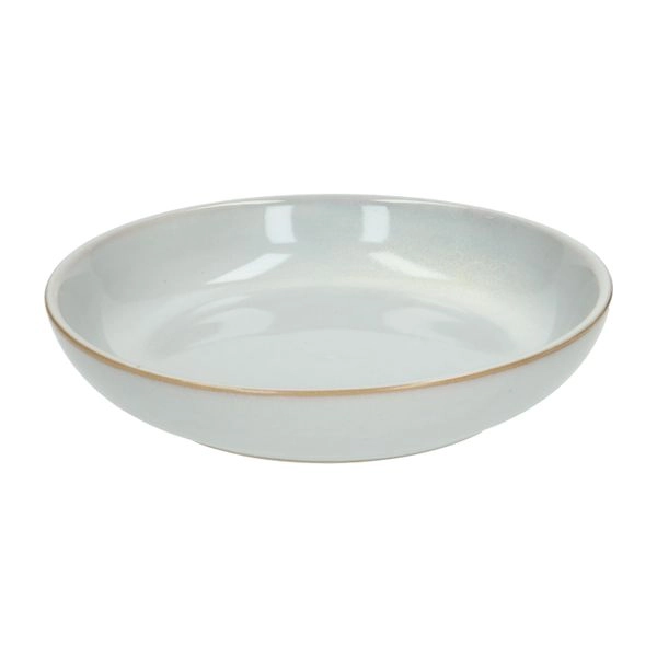 Teller tief, reactive glasur, steingut, grau, ø 22 cm