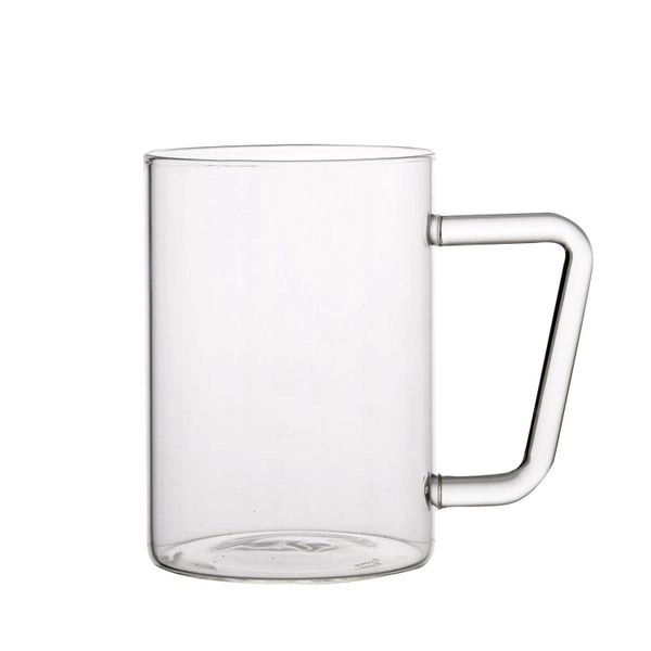 Glas mit henkel, hitzebeständig, 500 ml