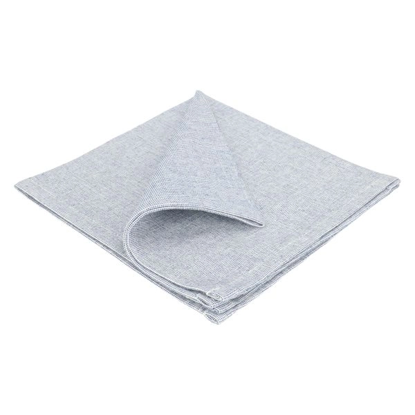 Serviette, bio-baumwolle (gots), blau, 40 x 40 cm