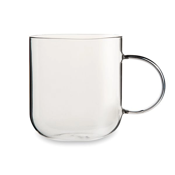 Glas mit henkel, hitzebeständig, 400 ml