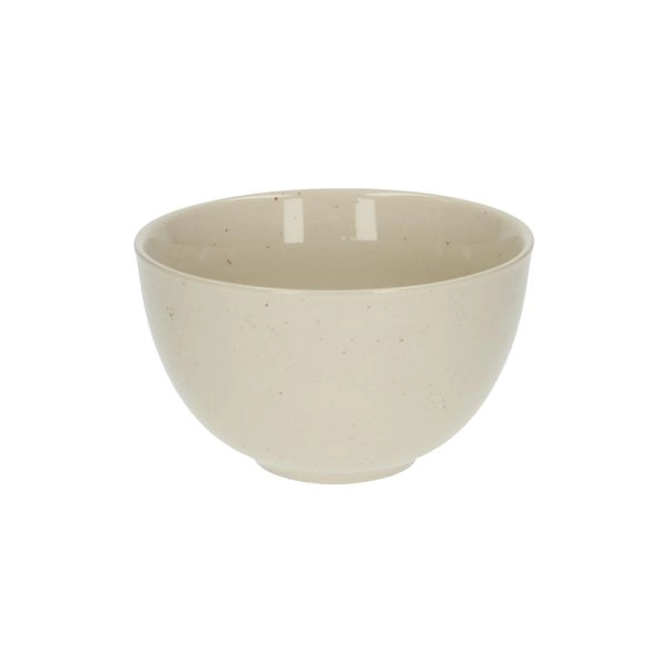 Schale, steingut, beige, sprenkel, ø 12 cm