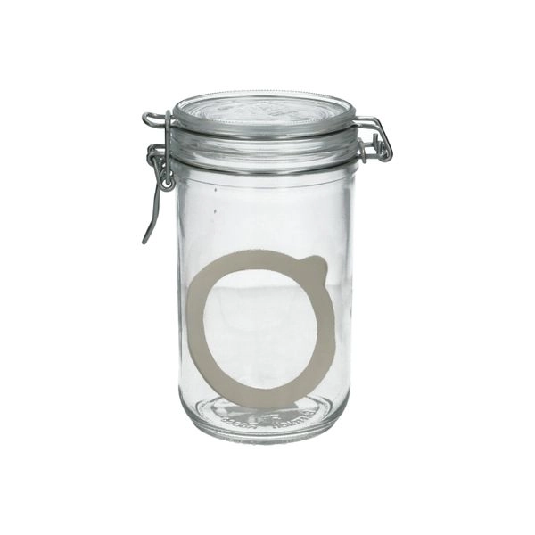 Glas mit bügelverschluss, 0,75 l