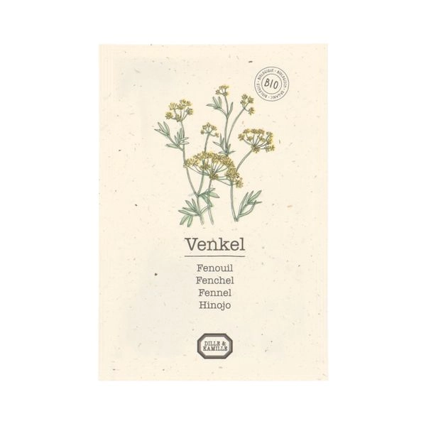 Kräutersamen, biologisch, fenchel, 0.5 g