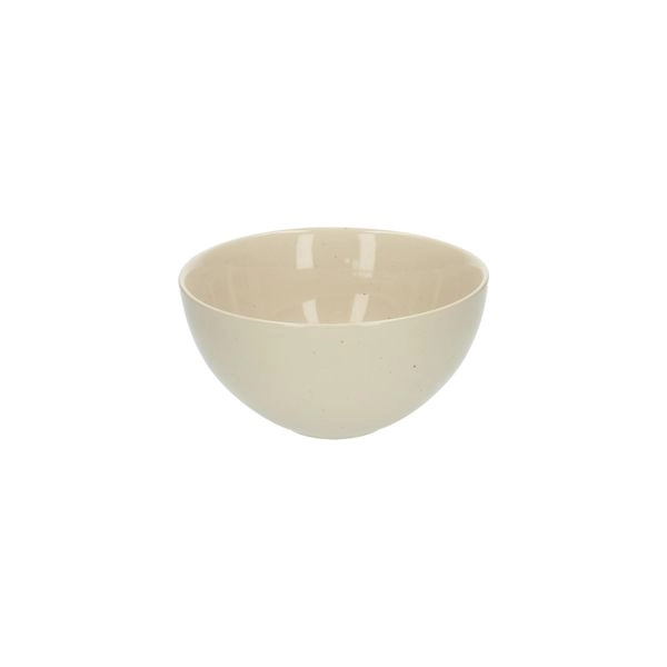 Schale, steingut, beige, sprenkel, ø 18 cm