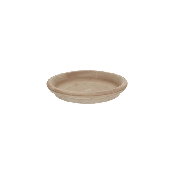Blumentopf-untersetzer, terrakotta, grau, ø 19 cm