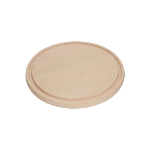 Schneidebrett, fsc buchenholz, ø 30 cm