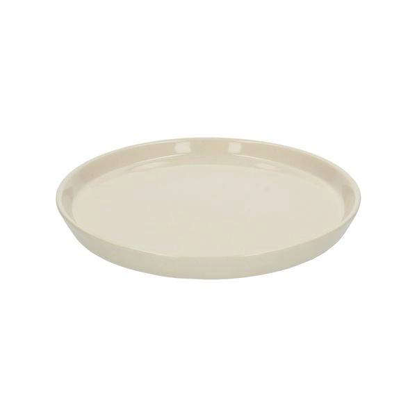 Essteller, steingut, beige, sprenkel, ø 25 cm