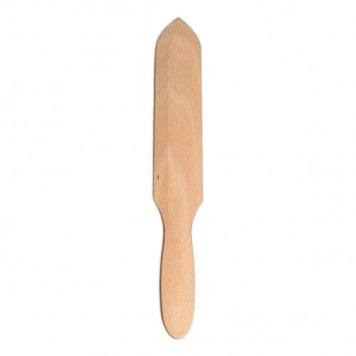 Pfannenwender mit spitze, buchenholz, 33 cm