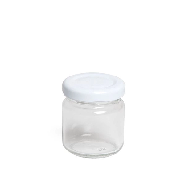 Einweckglas, glatt mit deckel, mini, 50 ml