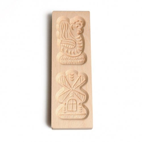 Spekulatiusform mit zwei figuren