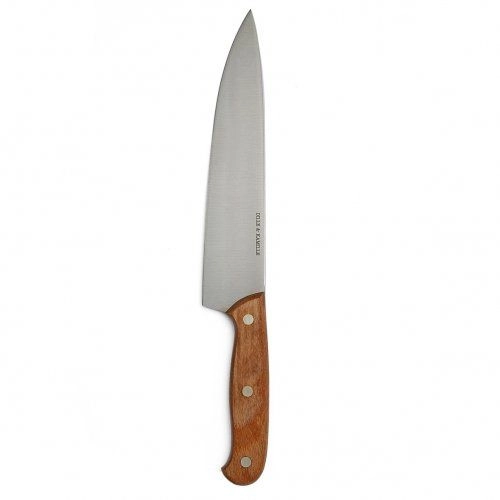 D&k-chefmesser, griff aus buchenholz, 33 cm