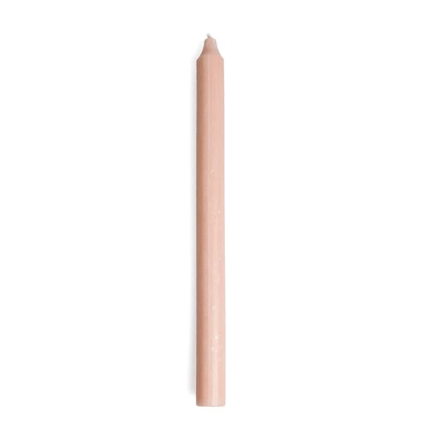 Tafelkerze, sandfarben, 27 cm