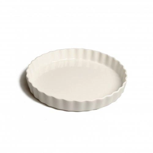 Kuchen- oder quicheform, porzellan, ø 22 cm