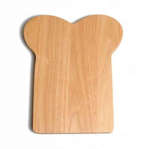 Frühstücksbrettchen aus kautschukholz, 25,5 x16 cm