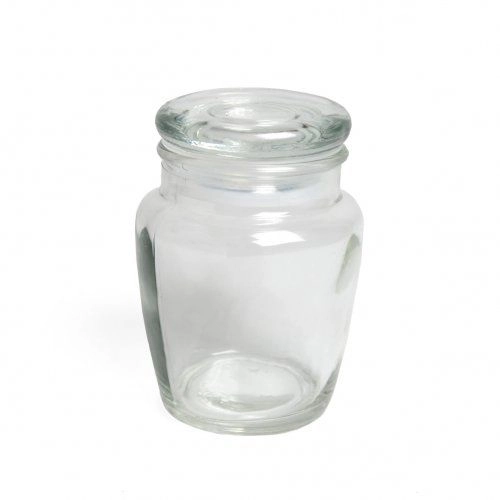 Aufbewahrungsglas mit glasdeckel, konisch, 150 ml
