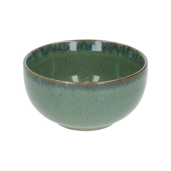 Schale, reactive glasur, steingut, grün, ø 10,8 cm