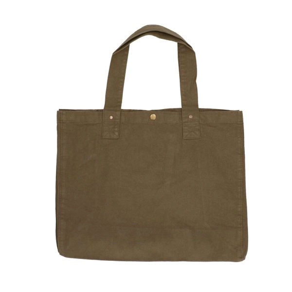 Shopper, bio-baumwolle, dunkelgrün, 46 x 34 cm