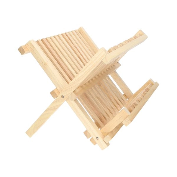 Abtropfständer, kautschukholz, klein