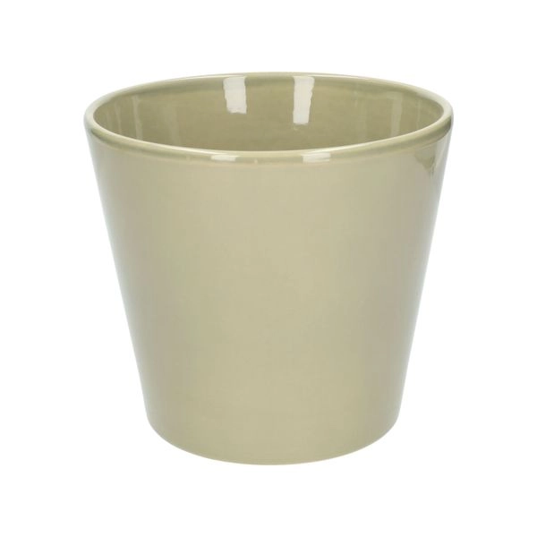 Übertopf, keramik, hellgrün, ø 17,5 cm