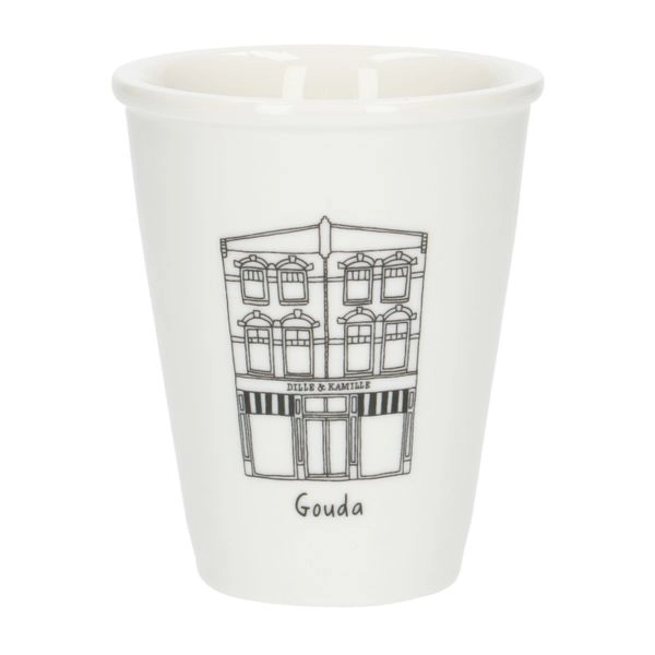 Giebel-becher, gouda, porzellan, 200 ml