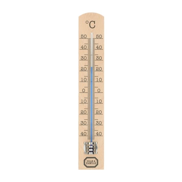 Thermometer, buchenholz