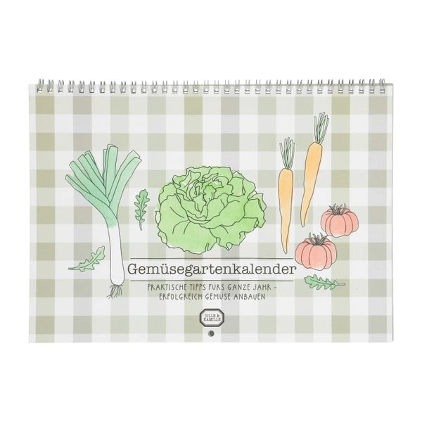 Gemüsegartenkalender, dille & kamille