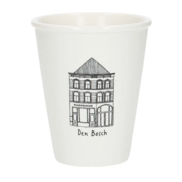 Giebel-becher, den bosch, porzellan, 200 ml