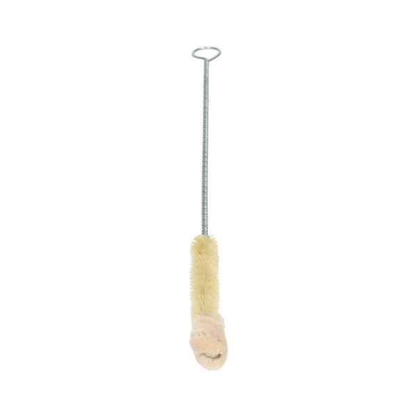 Flaschenreiniger mit baumwollspitze, länge 26 cm, ø 1 cm