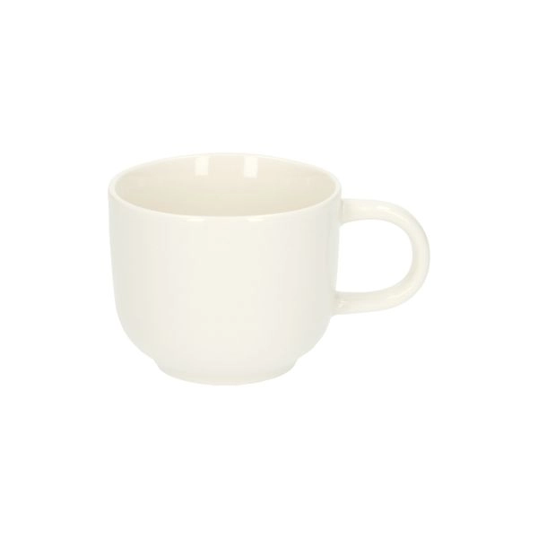 Espressobecher, organisch, porzellan, weiß, ø 7,7 cm