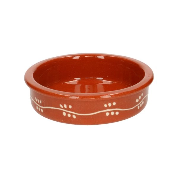 Tapasschälchen mit zweiggirlande, terrakotta, ø 12 cm