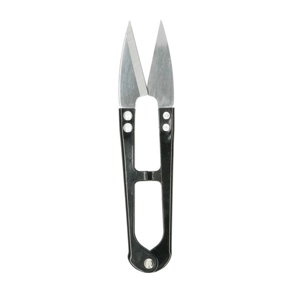 Kräuterschere/mini-schere, metall, schwarz