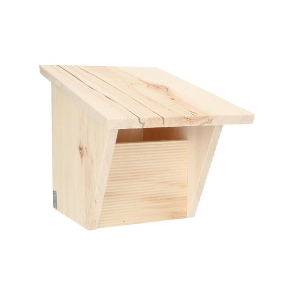 Nistkasten rotkehlchen, fsc-erlenholz, 20,5 x 25 x 22 cm