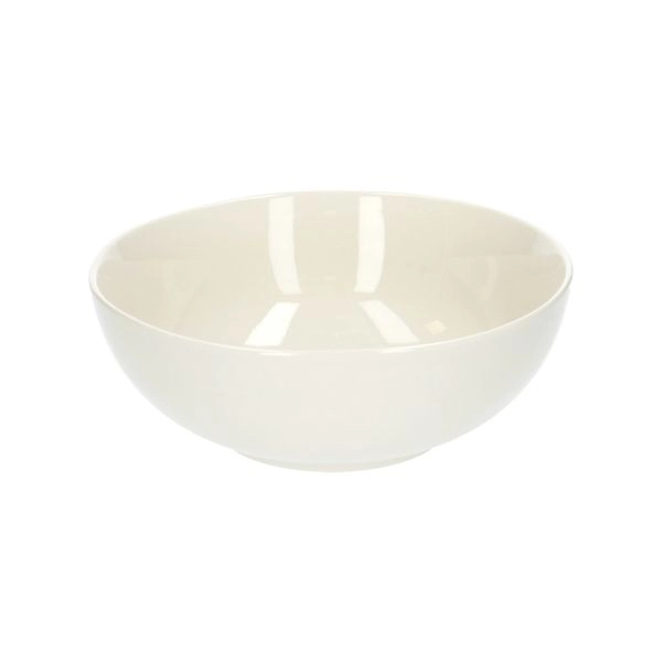 Schälchen, organisch, porzellan, weiß, ø 17 cm