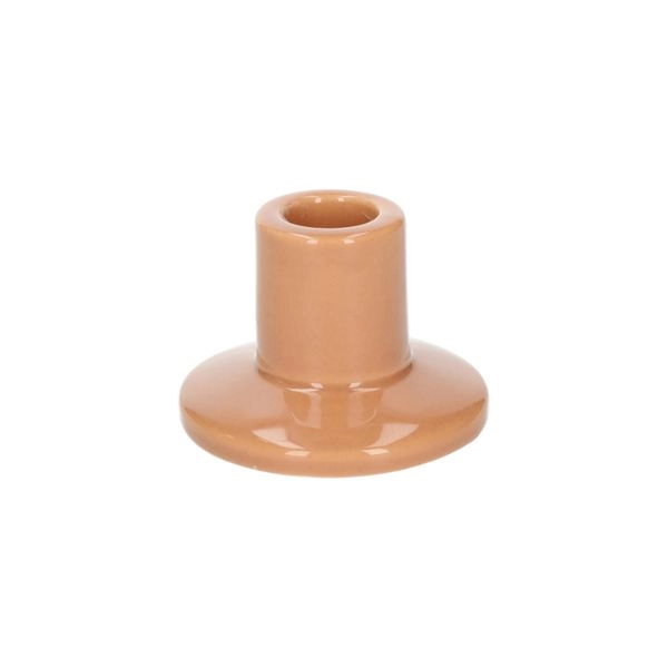 Kerzenhalter, porzellan, terracotta, niedrig
