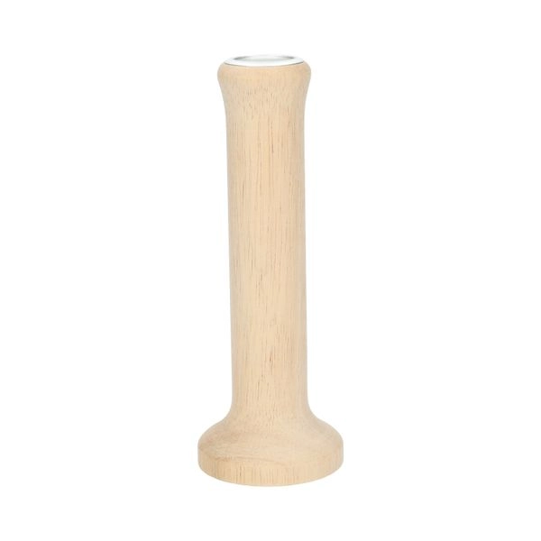 Kerzenhalter, kautschukholz, ø5.5 x h15,5 cm