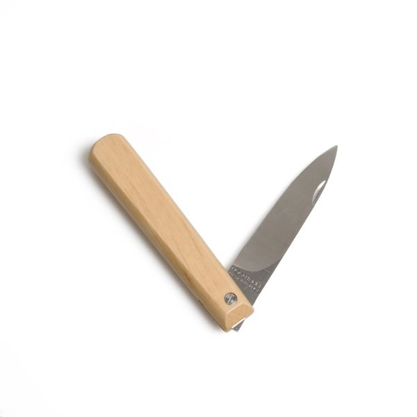 Klappmesser, nogent, griff aus buchenholz, 18 cm