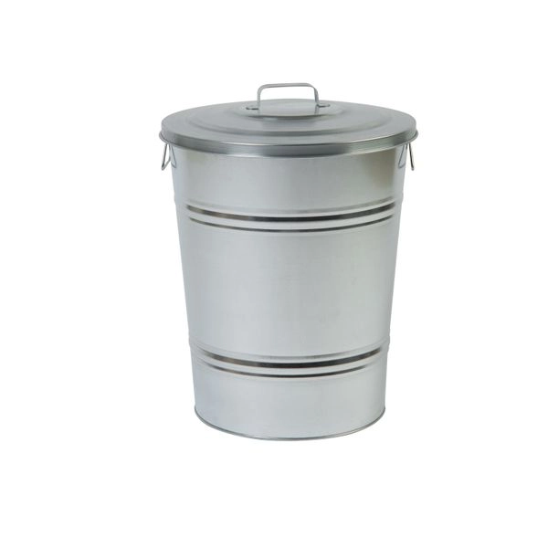Mülleimer, leicht zulaufend, zink, 40 l