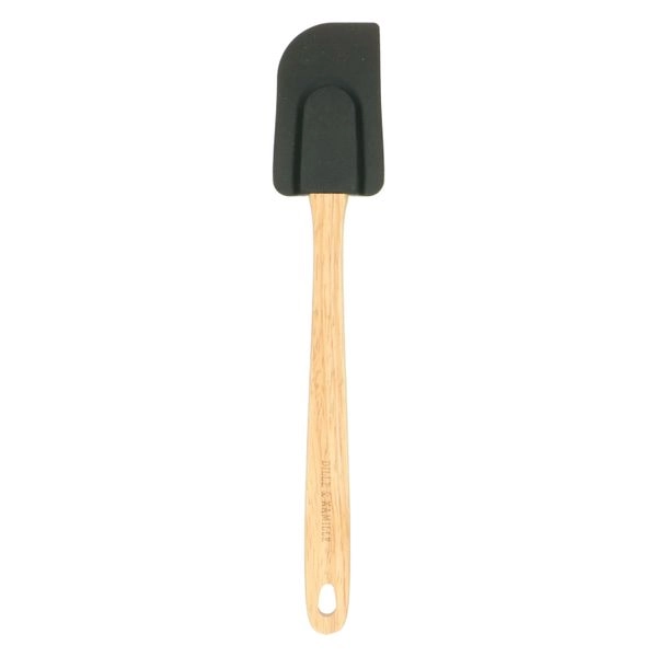 Topfschaber, kautschukholz, schwarzes silikon