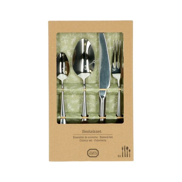 Besteck-set 'köln', 16-teilig, rostfreier stahl