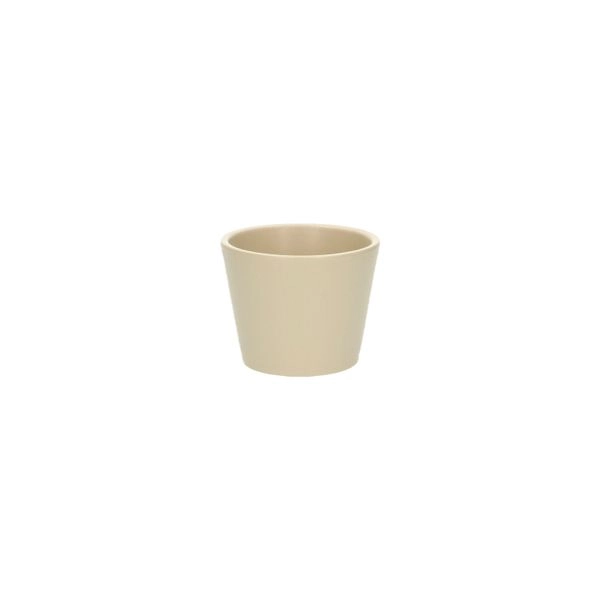 Übertopf, kieselgrau, ø 7 cm, steingut
