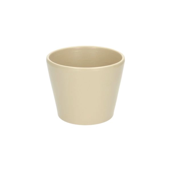Übertopf, kieselgrau, ø 12 cm, steingut