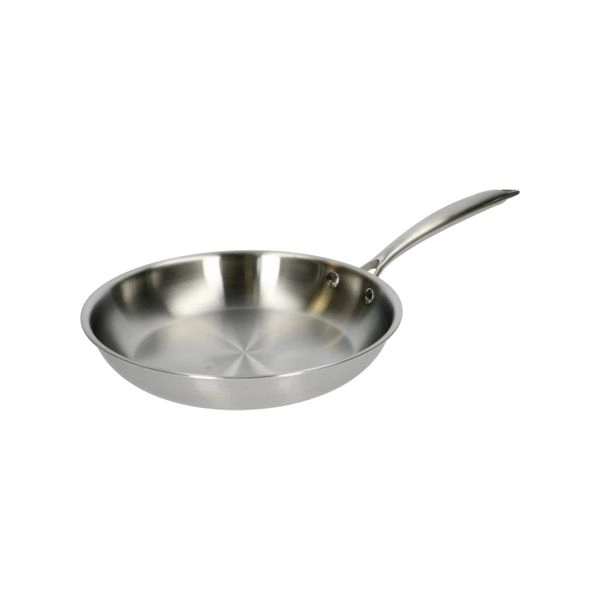 Pfanne, 3 metallschichten, rostfreier stahl, pfas-frei, ø 24 cm