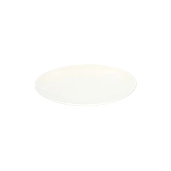 Kuchenteller, organisch, porzellan, weiß, ø 16 cm