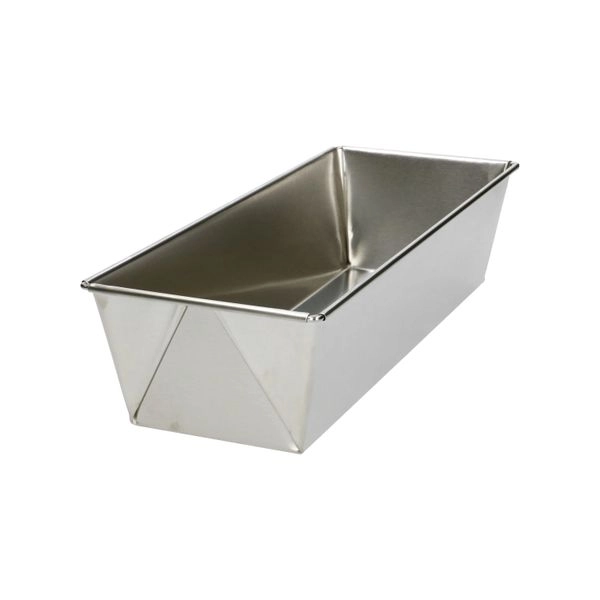 Kuchen/brotform, recycelter rostfr. stahl, pfas-frei, 28 cm x 11