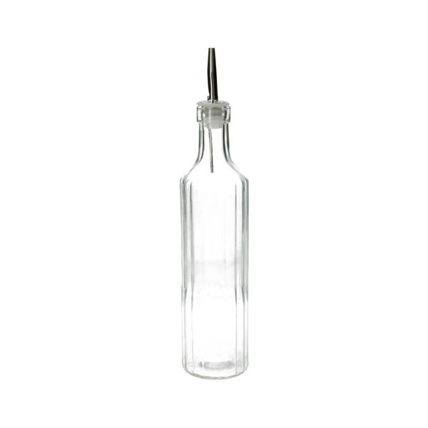 Ölflasche, geriffeltes glas, 500 ml