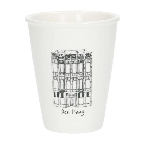 Giebel-becher, den haag, porzellan, 200 ml